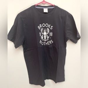 Navy Blue Short Sleeve Brooks Brother T-Shirt